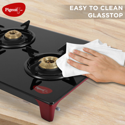 Pigeon Infinity Glass Manual Gas Stove
