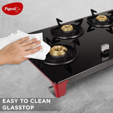 Pigeon InfinityGlass Glass Manual Gas Stove Price in India Buy