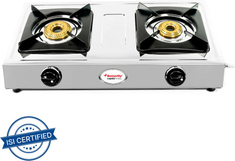 Butterfly Stainless Steel Manual Gas Stove Price in India Buy