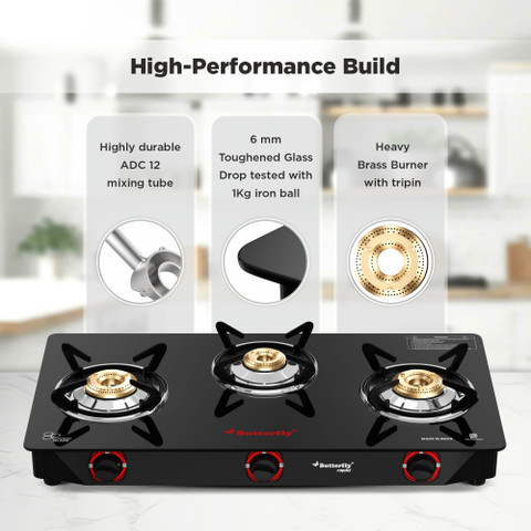 Lpg Stove Butterfly Duo Stove Duo Plus 2B – Butterfly