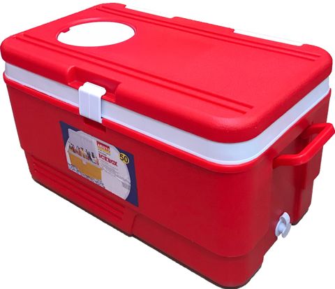 Aristo Ice Box Insulated Chiller 50L Red - Image 5