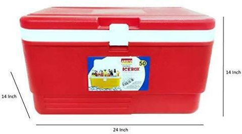 Aristo Ice Box Insulated Chiller 50L Red - Image 4