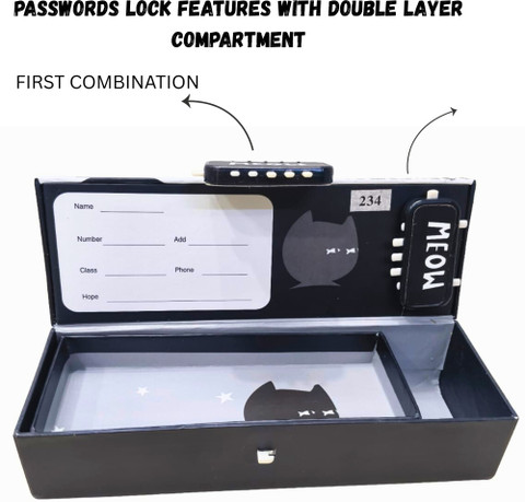 龍灰ワイルドハーツ/イーストウエスト・メモリアル・ボックス・セット Flipkart.com | KHAS Creations PASSWORD LOCK STYLE PENCIL BOX