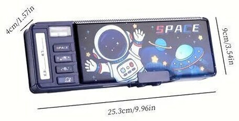 Flipkart.com | Zoniex Multifunctional Geometry Lock Pencil Box for