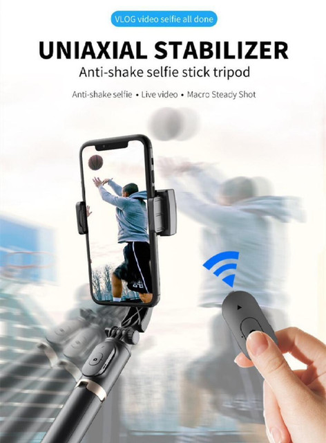 EVAAENTERPRISES 360 degree selfie stick camera gimbal Q08 Axis Gimbal for  Camera, Mobile