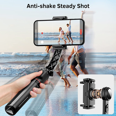 RETRACK L19 Anti Shaking Gimbal Stabilizer 360 Auto Rotation Auto