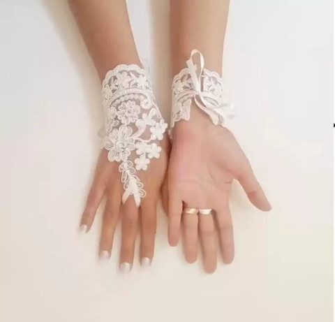Unique bridal white gloves Embroidered Evening Women Gloves Buy