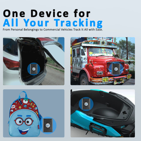 Acumen Track Wireless GPS Tracker with 10000 Mah Battery, For Car