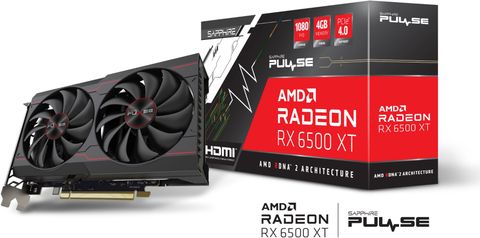 AMD by Sapphire Radeon RX 6500 XT GDDR6 4 GB AMD Radeon Chipset 64