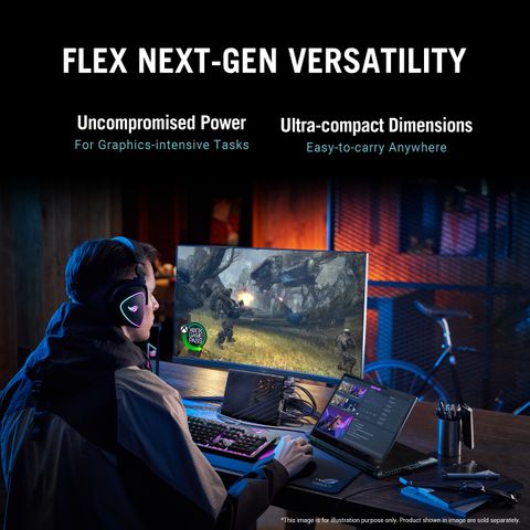 ASUS ROG XG Mobile (2023) GC33Y-049 eGPU with GeForce RTX 4090 GDDR6 16 ...