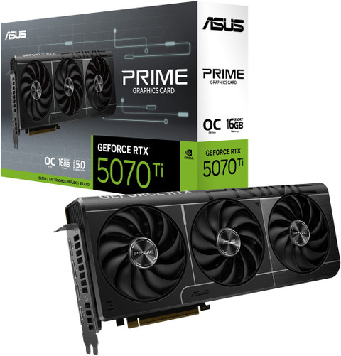 ASUS Prime GeForce RTX 5070 Ti OC Edition GDDR7 16 GB NVIDIA