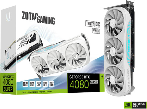 グラフィックボード・グラボ・ビデオカード ZOTAC GAMING GeForce RTX 4080 SUPER ZOTAC、トリプルファンのGeForce RTX 4080 SUPER搭載ビデオカード - PC