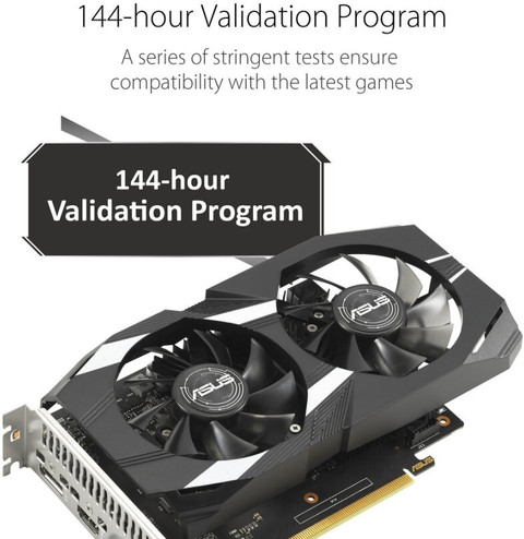 中古】ASUS Dual GeForce? GTX 1650 V2 OC Edition 4GB GDDR6 (PCIE