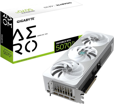 GIGABYTE Aero Geforce Rtx 5070 Ti Oc 16Gb Gddr7 Graphics Card