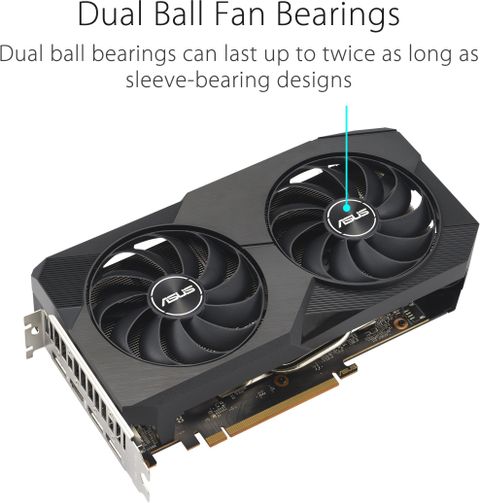 ASUS Dual-RX7600-O8G-V2 GDDR6 8 GB AMD/ATI Chipset 128 bit 2745