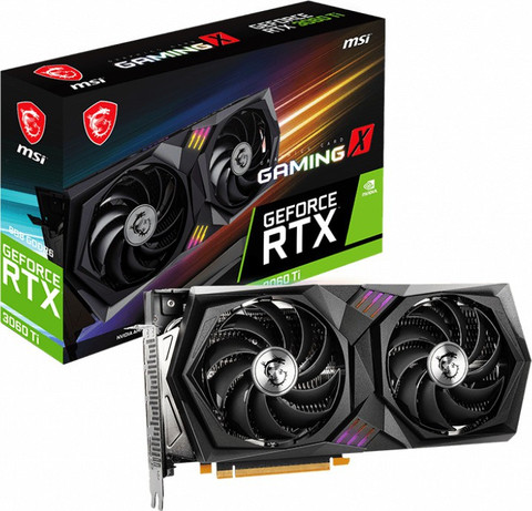 MSI GeForce RTX 3060 Ti GAMING X 8G LHR GDDR6 8 GB NVIDIA Chipset