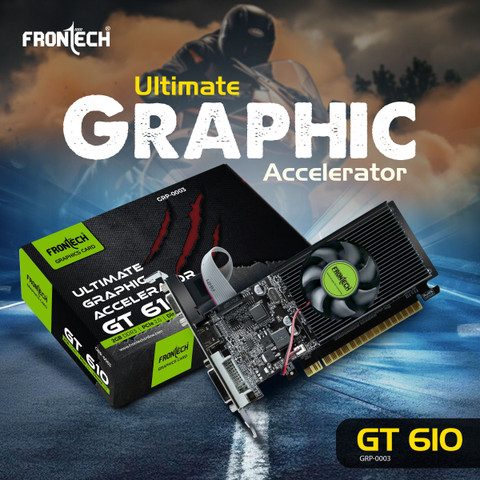 Frontech GT 610 Graphics Card with 64 Bits PCIe High