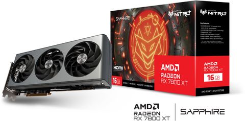 Sapphire NITRO+ AMD Radeon RX 7800 XT 16GB GDDR6 16 GB AMD/ATI Chipset ...