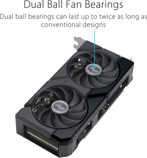 ASUS Dual Radeon RX 7600 XT OC Edition GDDR6 16 GB AMD/ATI Chipset