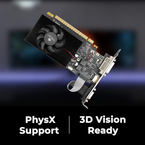 ZEBRONICS GT740 GDDR3 4 GB NVIDIA Chipset 128 bit 1333 MHz