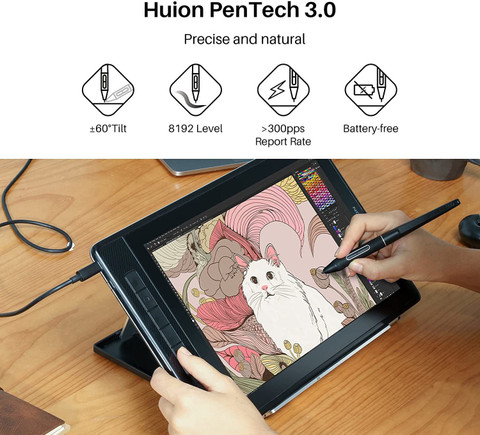 HUION GT1302 Kamvas Pro 13 QHD x inch Graphics