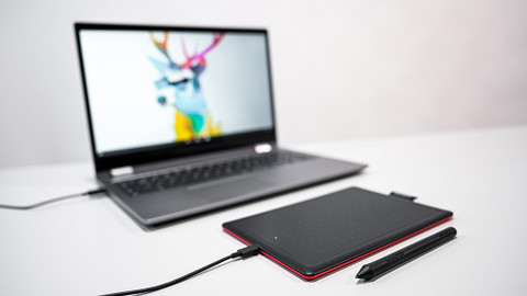 WACOM CTL-472/K0-CX One By x inch Graphics Tablet