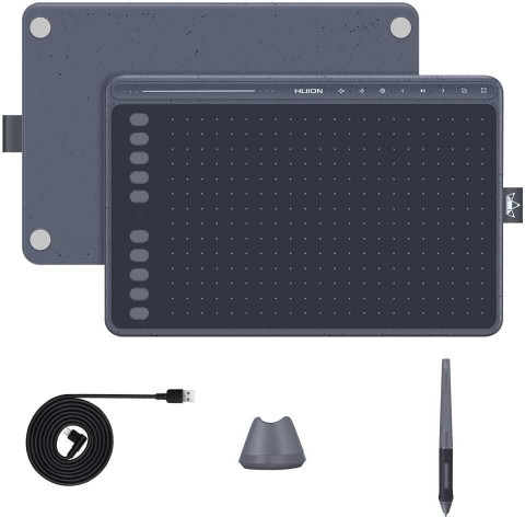 HUION HS611 Digital Pen 10 x inch Graphics Tablet Connectivity