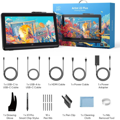 XP Pen Artist 22 Plus Drawing Display x inch Graphics