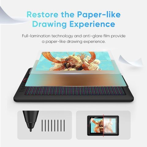 XP Pen Artist 13.3 Pro 11.56 x 6.5 inch Graphics Tablet