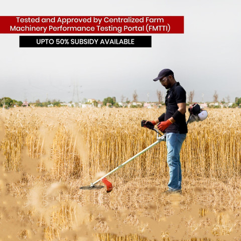 Balwaan BX-35 Brush Cutter 35cc Stroke Side Pack Crop Cutter