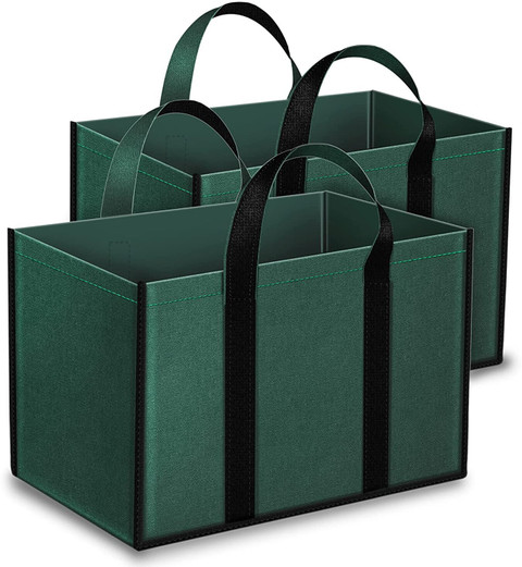 STORITE Canvas Super Strong Heavy Duty Shopping Bags/Grocery Bag/Vegetable  Bag Pack of Grocery Bags