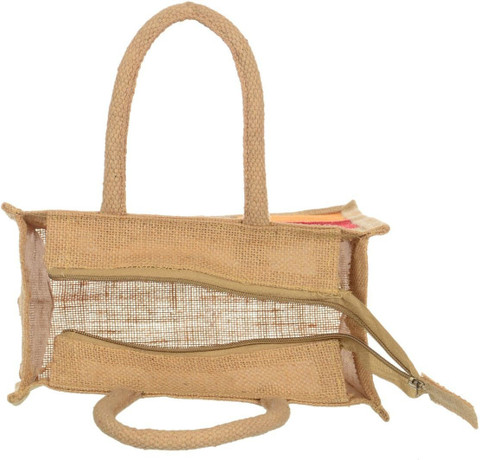 Sainik's Colour Medium Size Jute Bags Eco Friendly Code FK-12