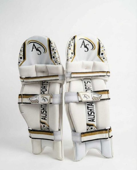 Alistan Sports ASF Cricket Batting Pad Combo White Youth - Image 6