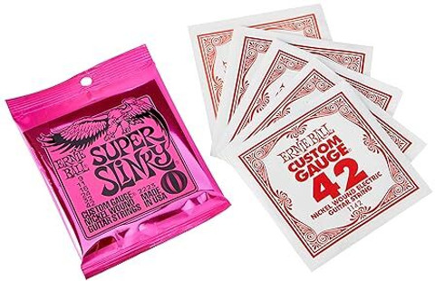 ERNIE BALL Electric Guitar Strings Super Slinky 9-42 Guitar String