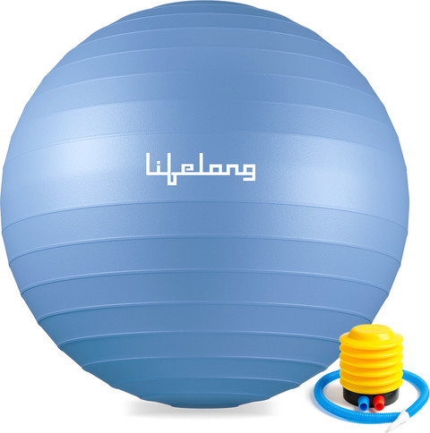 Lifelong Gym Swiss Ball For Exercise ,Yoga Training (With Pump - Main Image