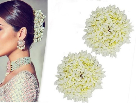 cinex Pies White Jura Hair Bun Hair accessories Hair Bun Bun