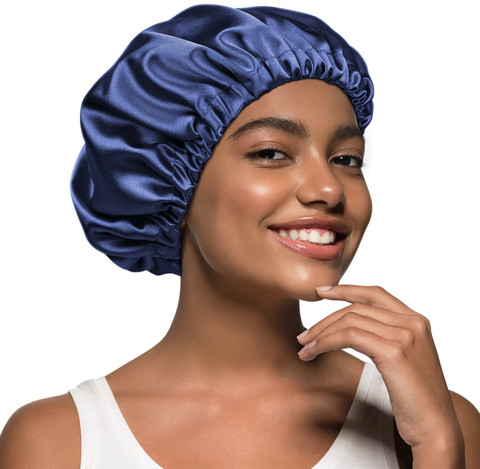 BARBYAM Satin Hair Cap for women hair beauty, Shower bonnet