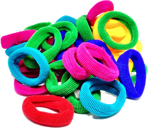 ヘアゴム No.102 Wondrous Multi-Colored Hair Accessories Pack of 48 Hair Rubber