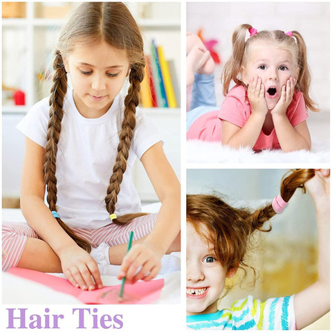 Kaima Fancy Colorful Elastic Rubber Bands for Kids (10 PCS) Rubber Band