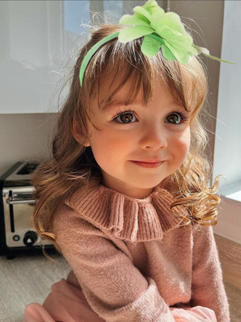 Styledose Flower Headbands for Girls, Toddler Headbands Hair Band