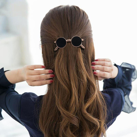 NIVIZEN Vintage Sunglasses Hair Clip Hair Accessories Metal