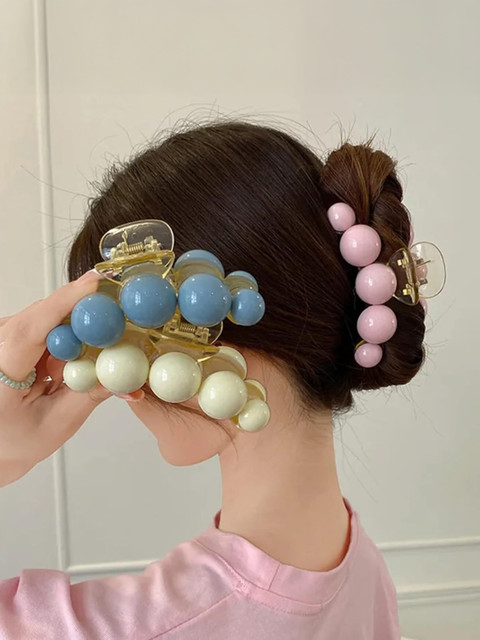 Blubby Fashionable Fancy Stylish Hair Clutchers Claw Clips for