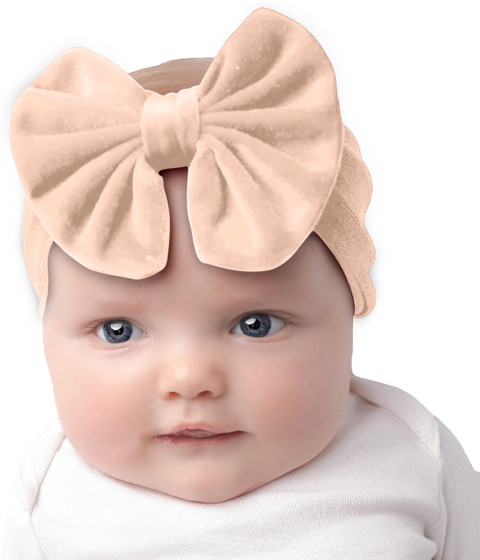 SYGA Piece Velvet Bow Shape Baby Head Band Hair Band