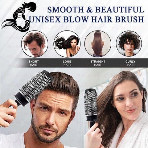 Hair Dryer Brush Curling Brush For Short Hair Hairbrush Best Hair