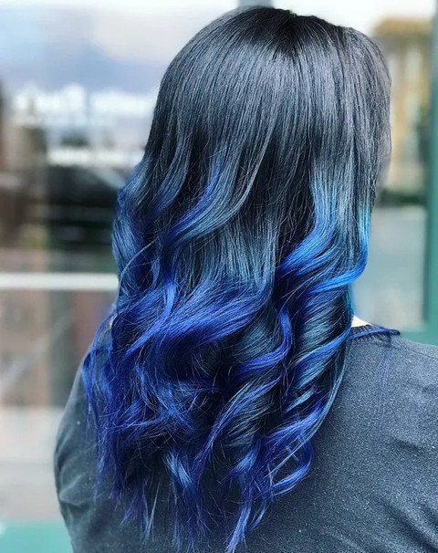 ADJD BLUE BLONDE Temporary hair color Spray instant hair colour