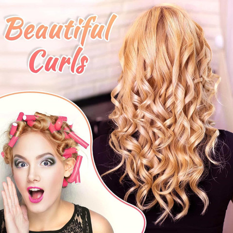 Hair Heated Curlers MYYNTI Hair Curlers Spiral Curls No Heat