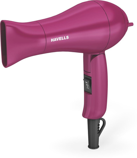 HAVELLS HD1810 1000W Foldable Hair Dryer, 2Heat Settings, Heat
