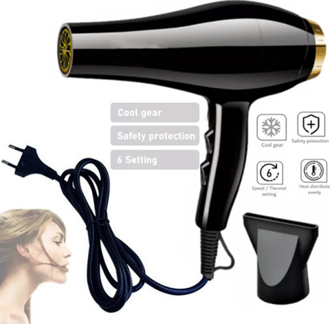 NVA New Professional Hair Dryer Hot and Cold Air Speed Setting For
