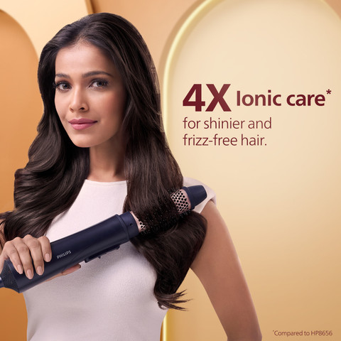 PHILIPS BHA531/10 2-in-1 Airstyler, 3X Volume, 50% Less Hair