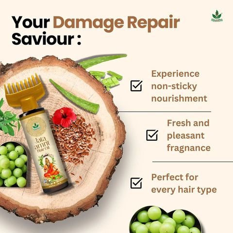 Havintha JATA AMRIT Hair Oil 100ml - Image 8